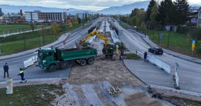 Nova tramvajska okretnica na Ilidži spremna za prve putnike: Otvaranje u julu