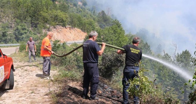 Vatrogasci se i dalje bore s požarima kod Mostara i Konjica