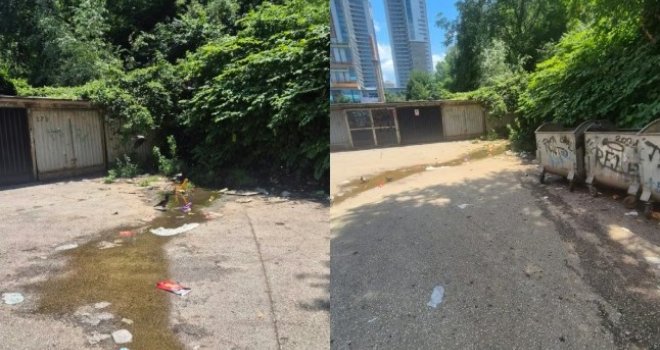 Građani strahuju, prijeti li im novo veliko klizište u Sarajevu: Curi voda, puno smeća, a svaka nova kiša...