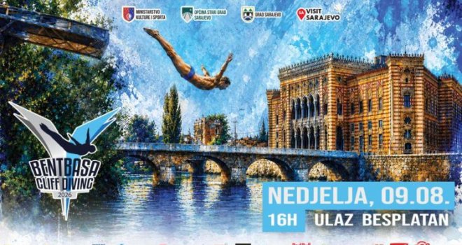 Bentbaša Cliff Diving 2026: Dva dana sporta, muzike i pozitivne energije