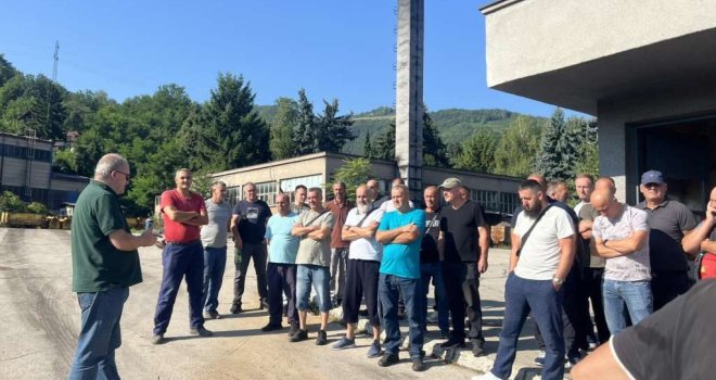 RMU Zenica u štrajku: Dio rudara odbija izaći iz jame 'Raspotočje'