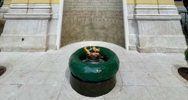 Avdić: 'Završeni radovi na tekućem održavanju Spomenika Vječna vatra'