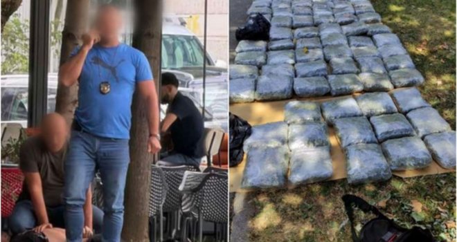 Poznat identitet uhapšenog muškarca: Sa 73 kg marihuane pao 'od ranije poznati' diler