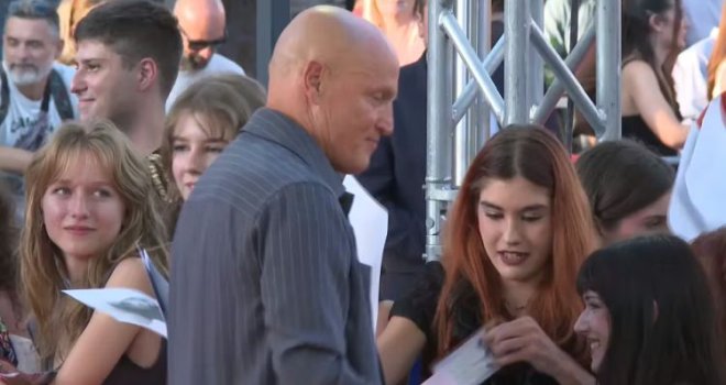 Holivudska zvijezda na crvenom tepihu SFF-a: Woody Harrelson pozdravio publiku u Sarajevu