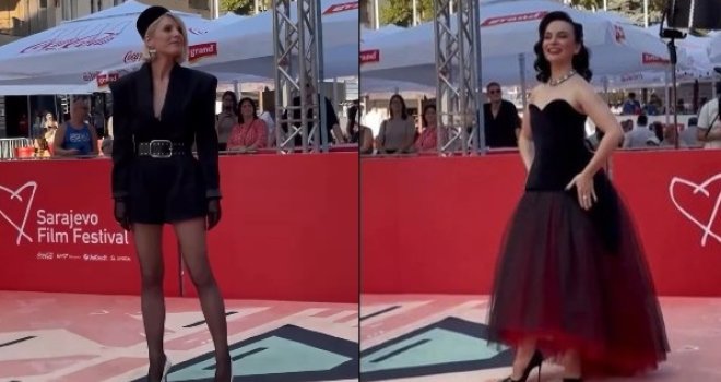 Poznate dame privlačile poglede na crvenom tepihu, Rijad Gvozden predstavio emotivnu filmsku priču 'Dite'