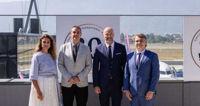 Ambasador Slovačke posjetio Aerodrom Sarajevo, od decembra direktna aviolinija Sarajevo-Bratislava