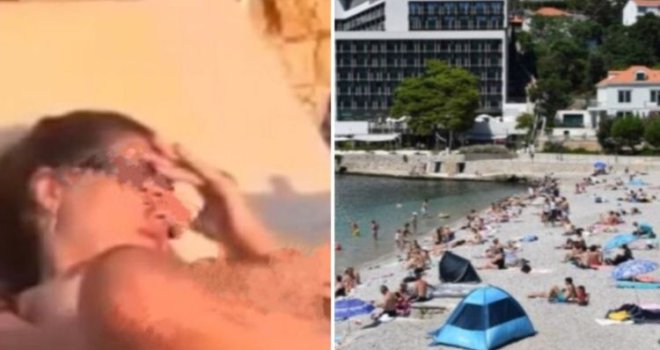 Skandal na plaži: Žena se gola samozadovoljavala na prepunoj plaži u Dubrovniku