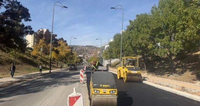 Šteta obišao radove u ulici Ive Andrića: Završetak radova očekuje se mjesec ranije od planiranog